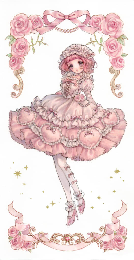 コピックでこんな繊細な色表現ができるとは……！