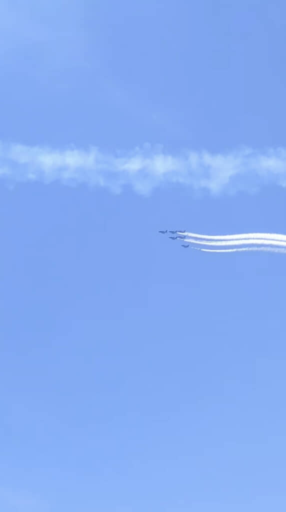 どう見てもウエーブしています