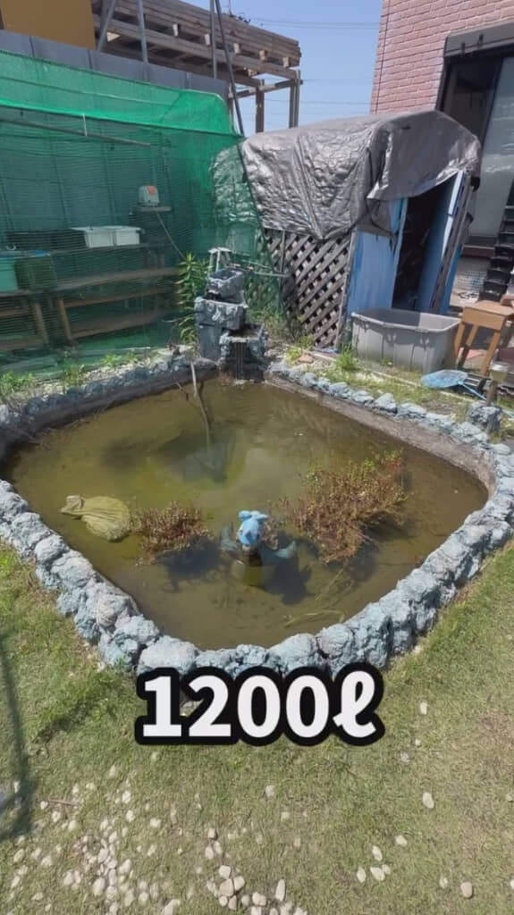 広さはなんと1200リットル