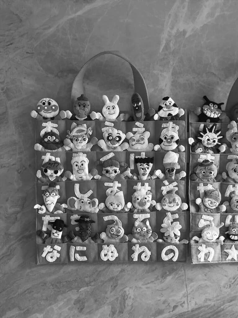 義母が手作りしてくれたアンパンマン仕様のトートバック