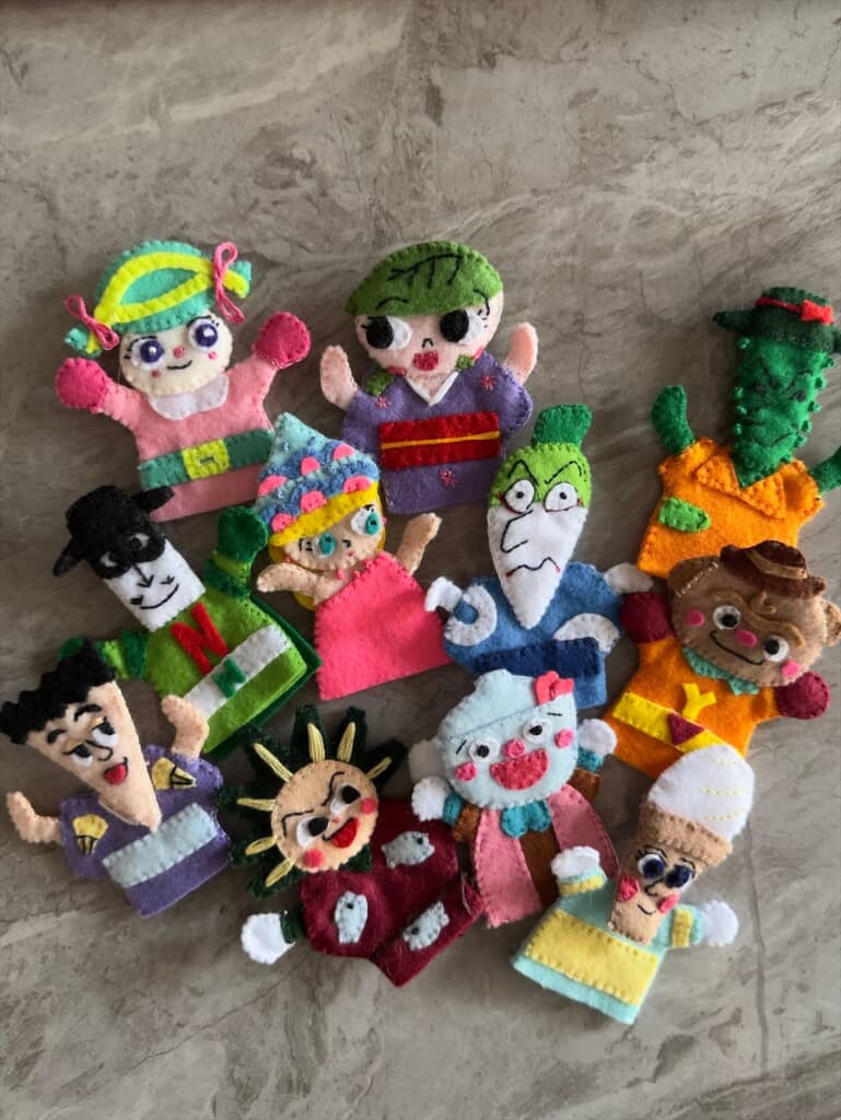 義母が手作りしてくれたアンパンマン仕様のトートバック