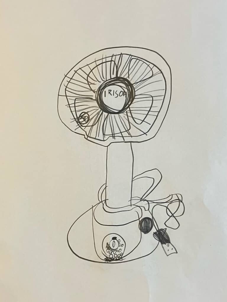 家にある扇風機