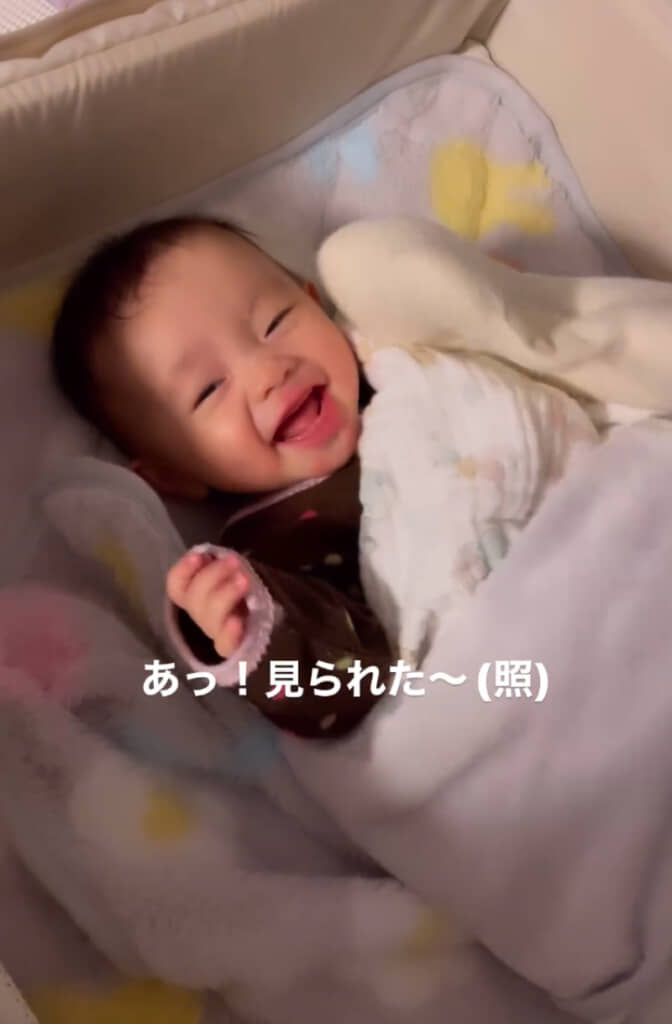 満面の笑顔を向けてくれました