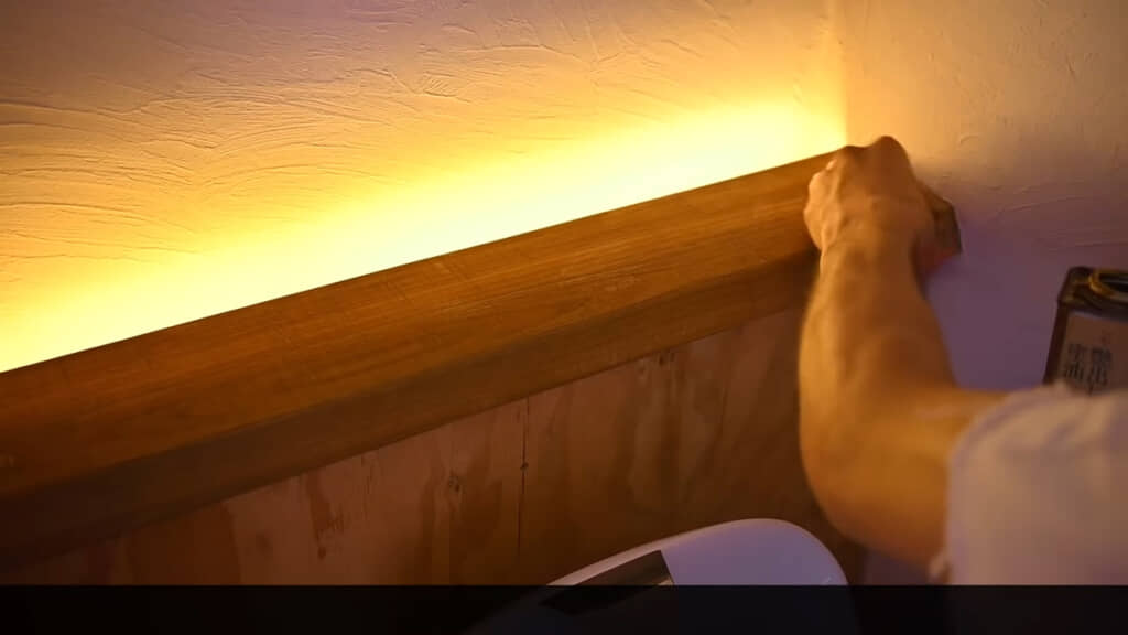 木材は人にも猫にも優しいエゴマ油で仕上げました