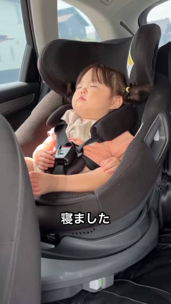 今度こそ寝たもよう