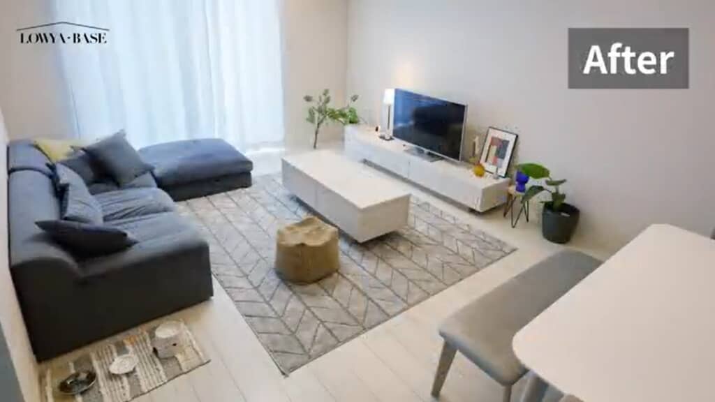 アフター：プロが選んだ家具を配置！