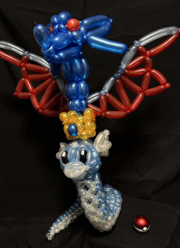 テラスタル状態のミニリュウを再現