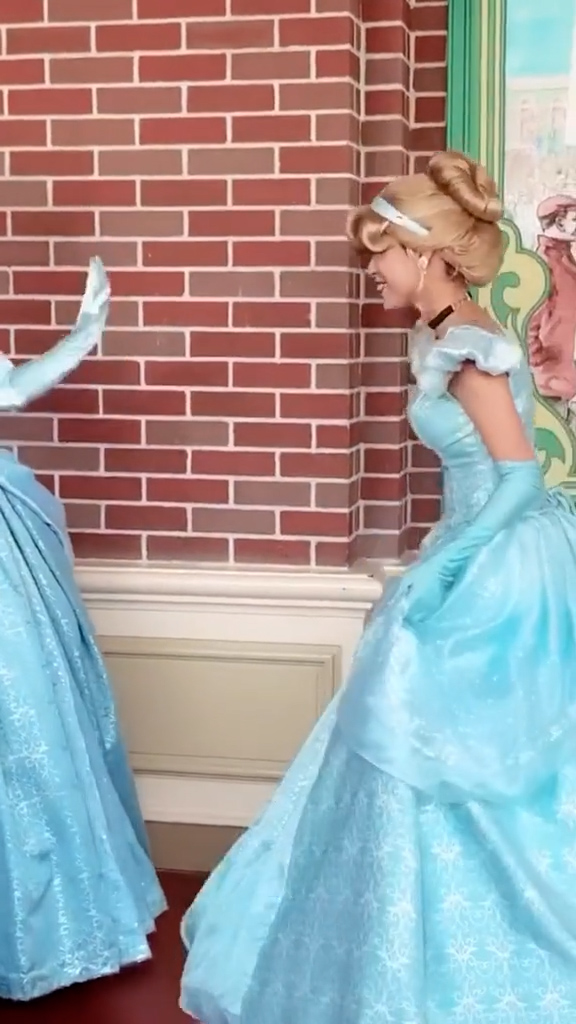 別れ際の挨拶も本物のシンデレラのように上品