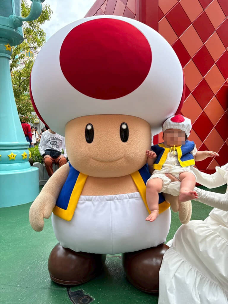 本物とツーショット