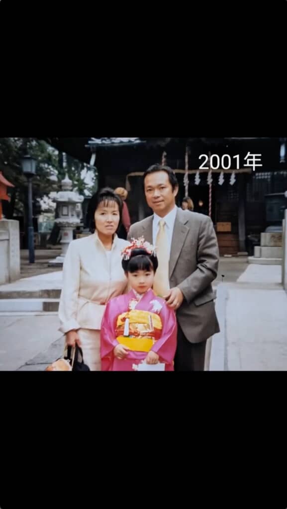 娘は7歳になり、七五三へ