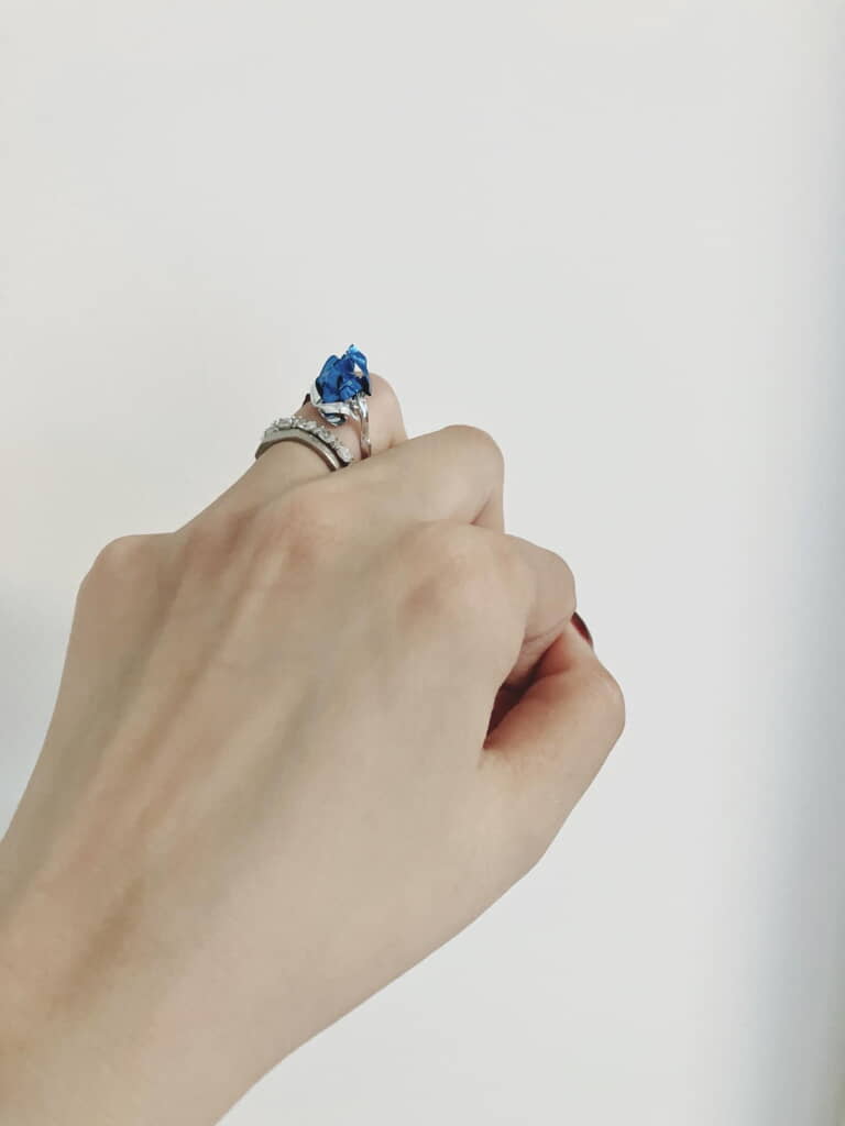 身につけた姿もすてき