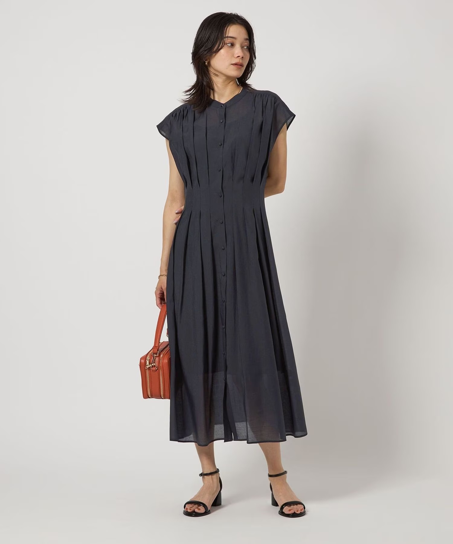 新品！グリーンレーベルリラクシング　シンプルリフトワンピース セール】【結論シリーズ】シンプルリフトワンピース -UVカット