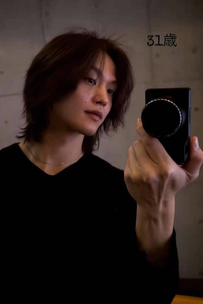 20代のころより若く見える黒さん