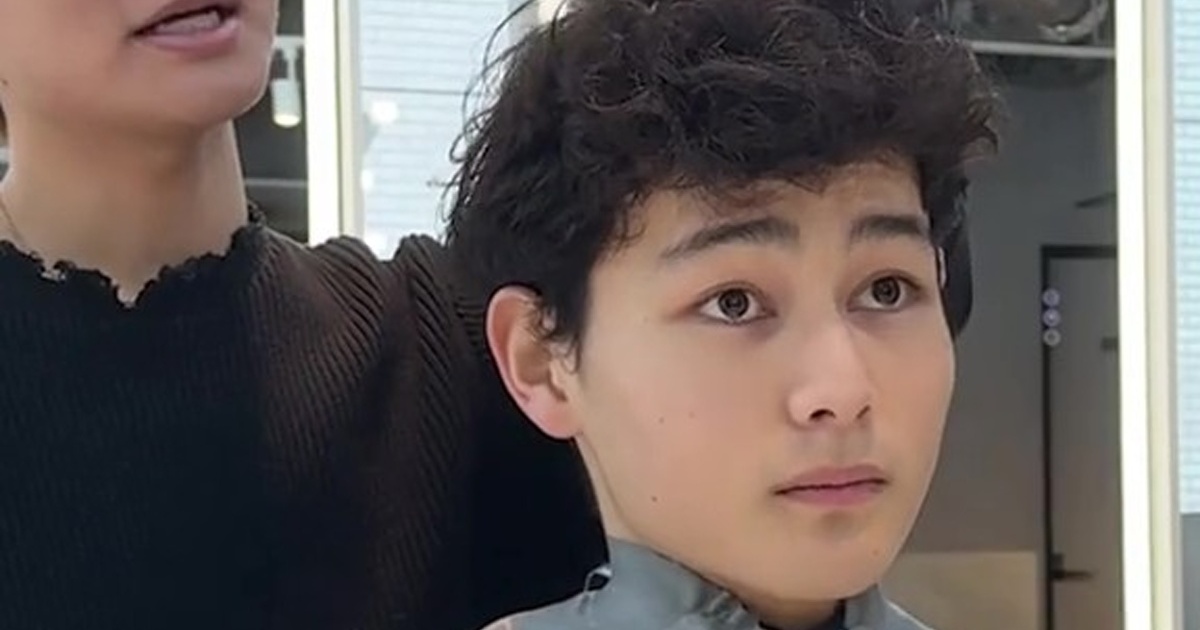 高校では坊主、伸ばしたらくせ毛の男性→さらさらセンターパートに憧れて……　プロ本気のビフォアフに「やばかっこよ」「岡田将生に見えた」（1/3） | ライフスタイル ねとらぼ