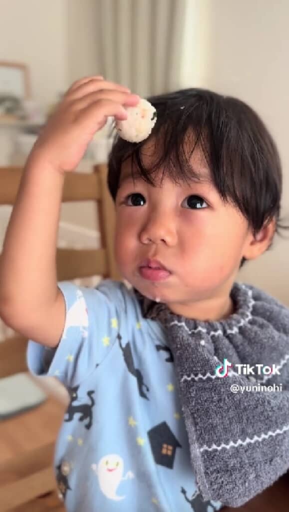 おにぎり取れるかな？