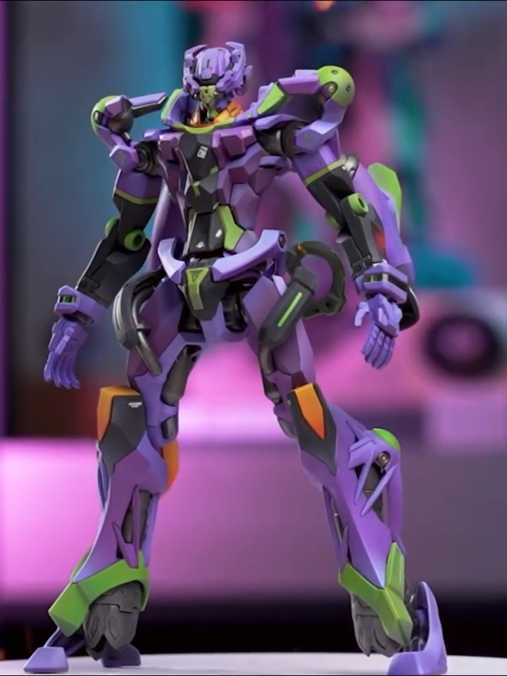 エヴァ初号機カラーのジークアクス完成！