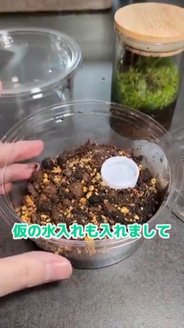 水もセットして準備万端