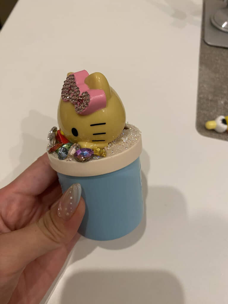 後ろ側もキラキラです