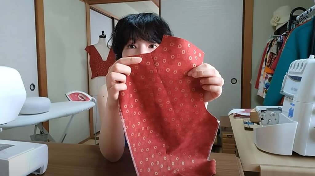 後身頃ができました