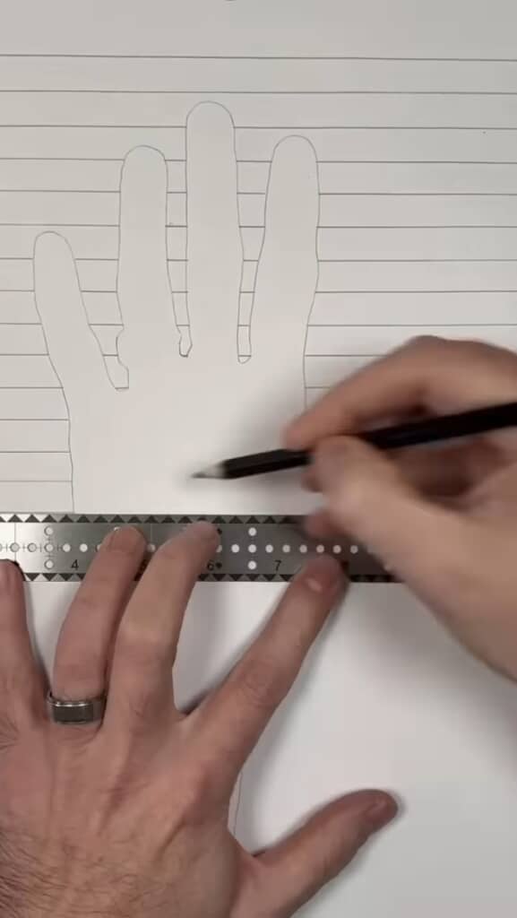 手を立体的に描く方法