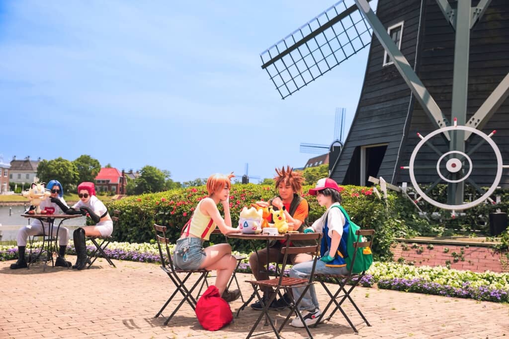 視線の先にはサトシ・カスミ・タケシの3人組が！