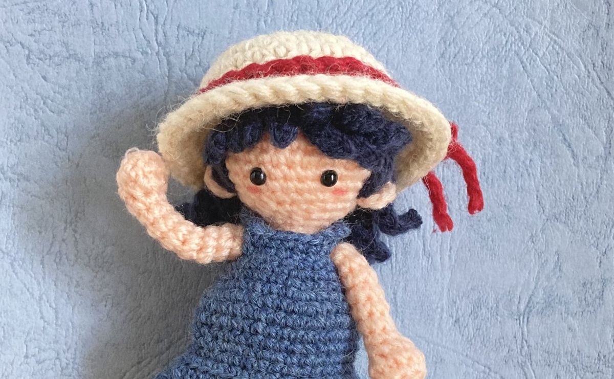 ←2017年に編んだもの　2023年に編んだもの→　かぎ針編みの衝撃的進化に「これ凄いわ」「手先が器用とかいう次元じゃない」（2/3） | ライフスタイル ねとらぼ