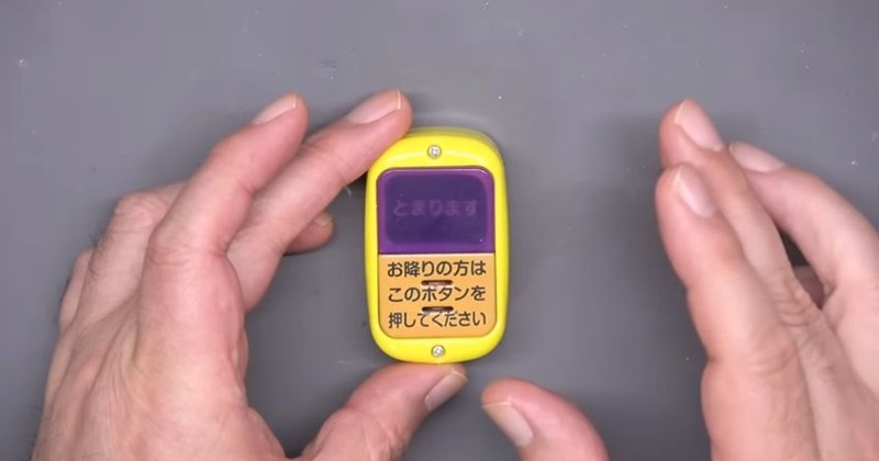 改造した“バス降車ボタン”を自分のPCにつなげると、まさかの…… 「発想