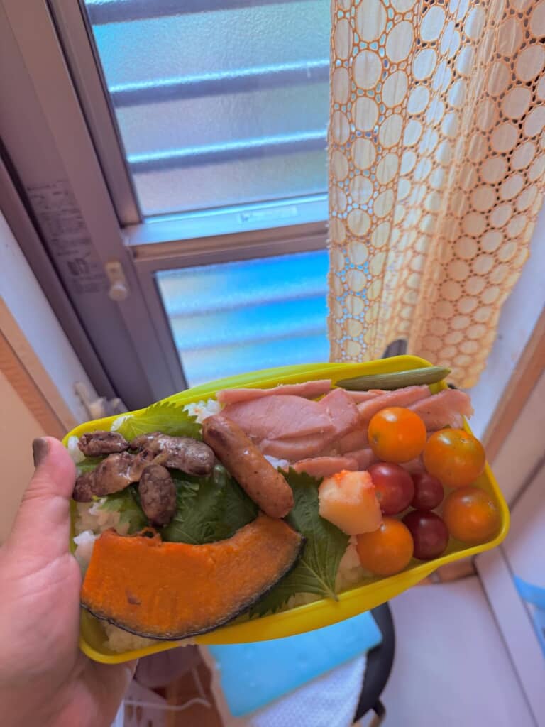 また別の日にもお弁当作りに挑戦！