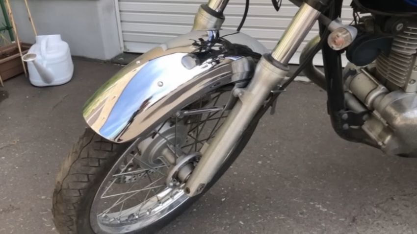 きれいな外観のKawasaki「エストレヤRS」