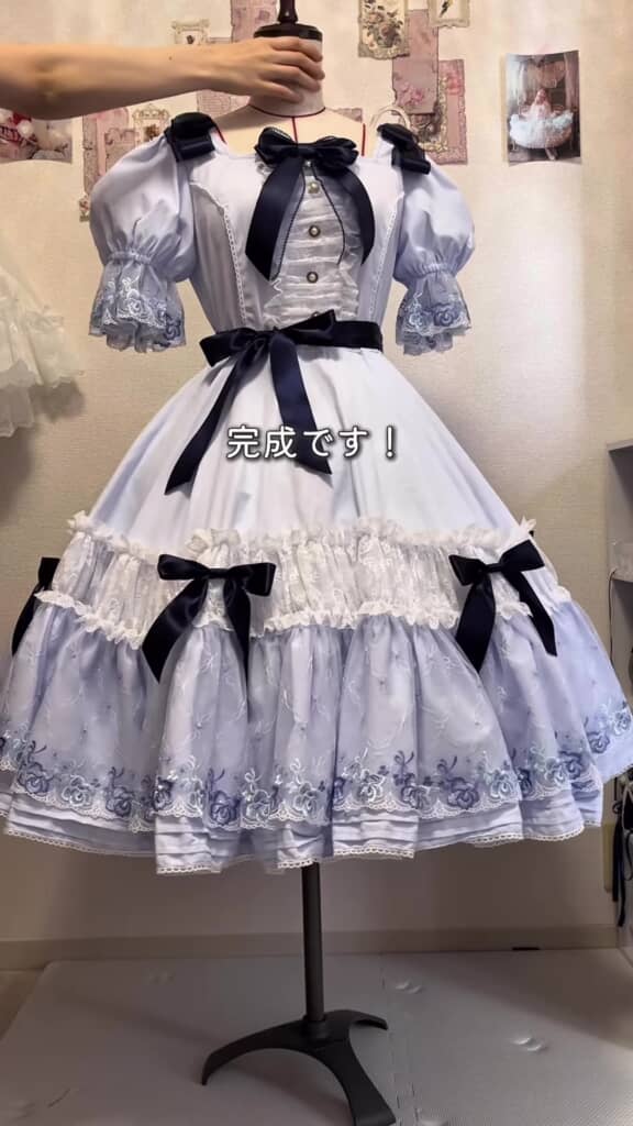 ロリィタ衣装完成