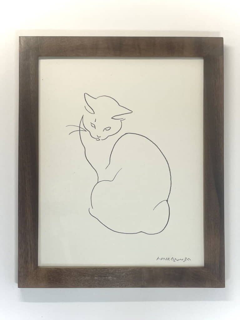 「猫背の曲線」
