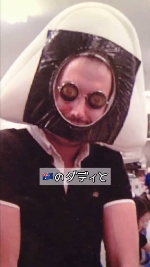 英国人パパと日本人ママの娘