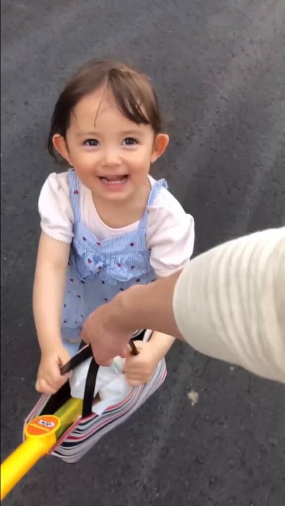 英国人パパと日本人ママの娘