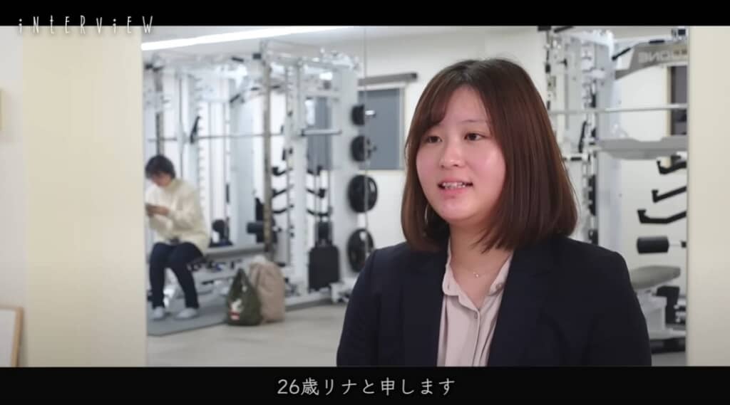 スタート時のリナさん