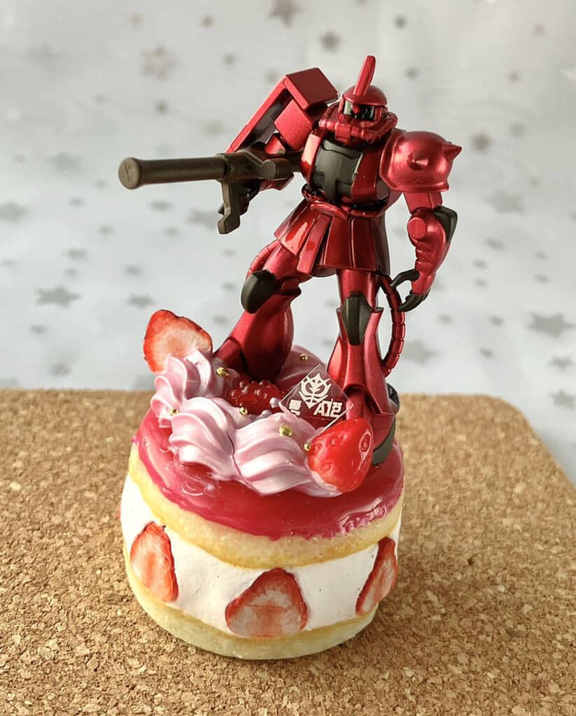 シャアザクの台座はフレジエ風