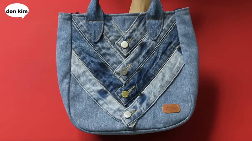 キュートでカッコいいトートバッグが完成！
