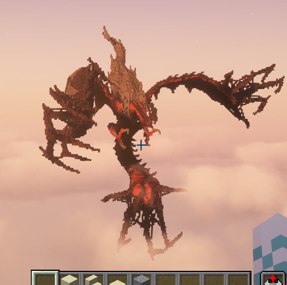 シェーダーを変えたイベルタルの画像