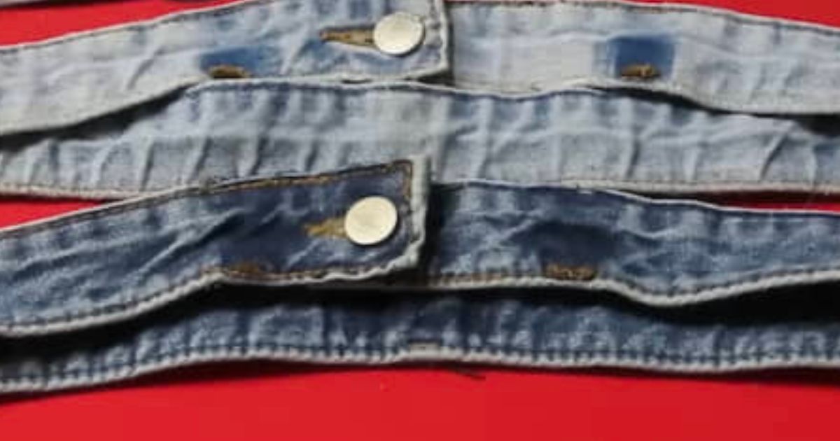 古いジーンズは捨てないで！　ウエストをチョキチョキ切って縫いあわせると……　目を引くデザインのお出かけアイテムに「完璧」「すばらしい職人技」【海外】（1/3） | ライフスタイル ねとらぼ