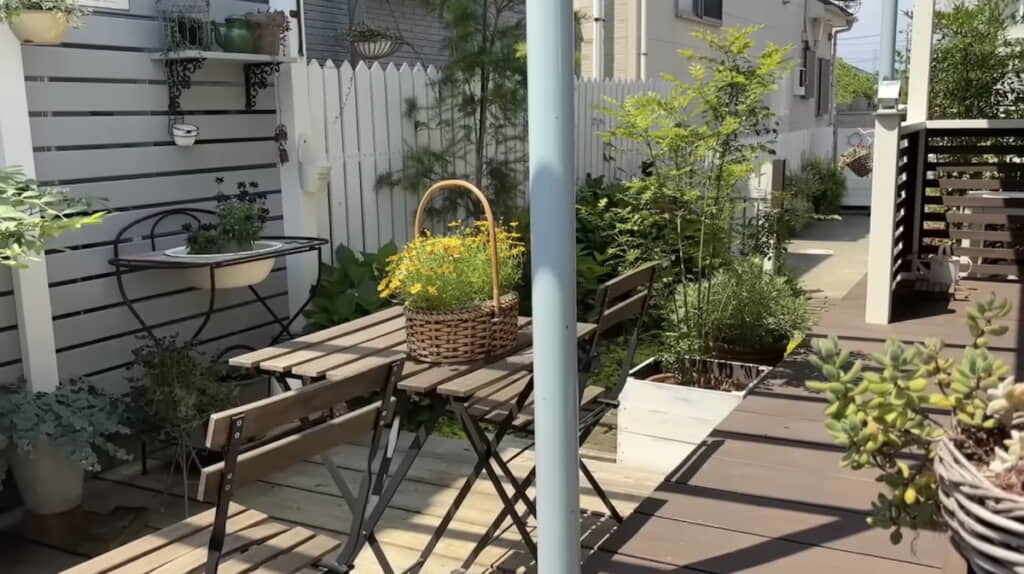 外に出たくなる庭が完成！
