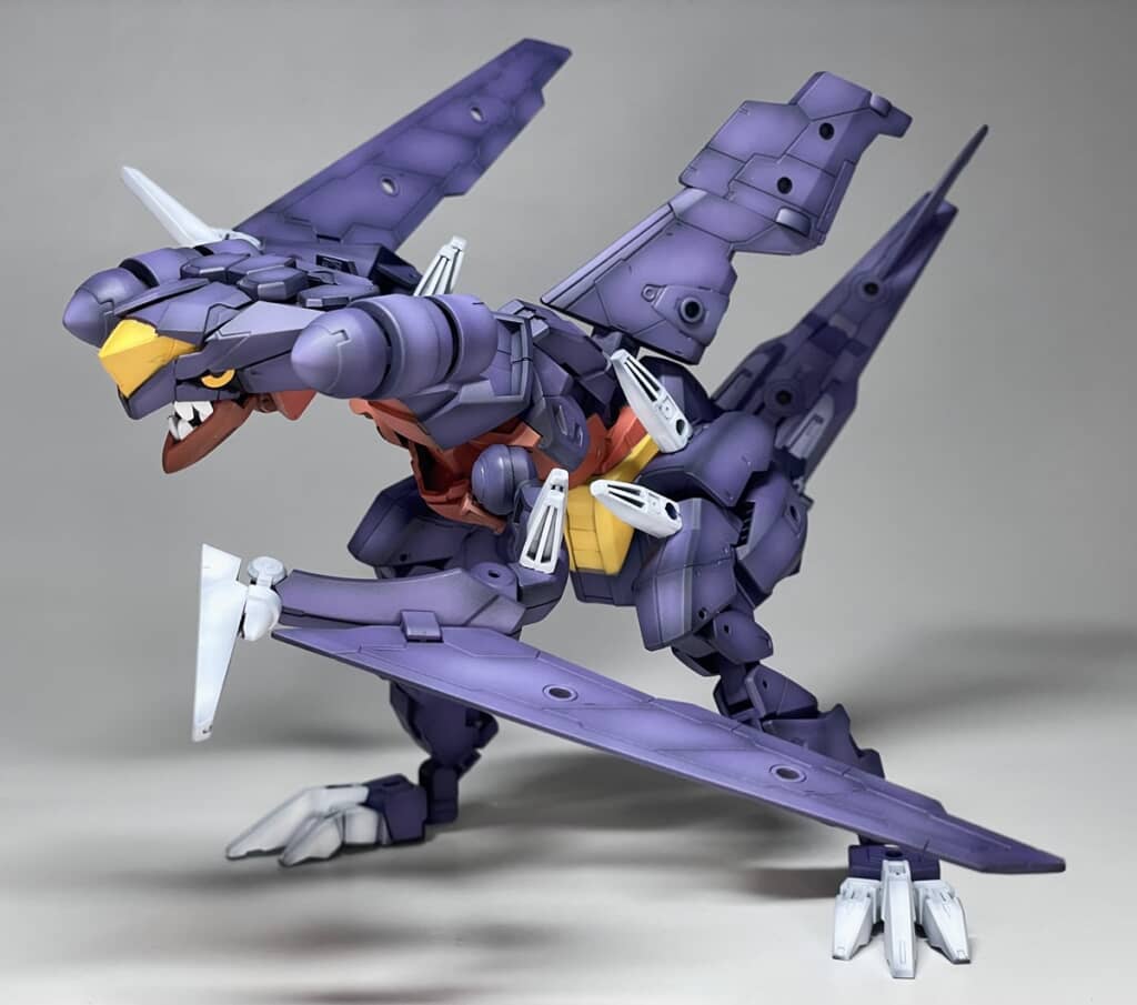 プラモデルシリーズ「30 MINUTES MISSIONS」のパーツだけで作ったガブリアス