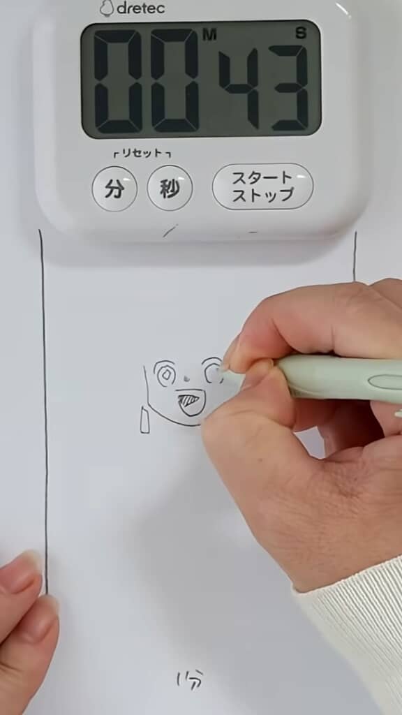 制限時間が6倍になり、顔のパーツが明確に