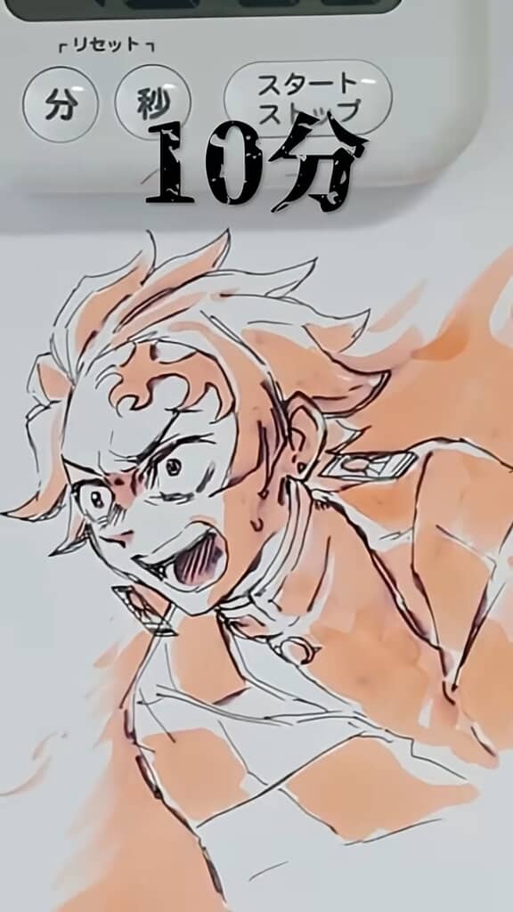 迫力の一枚が完成