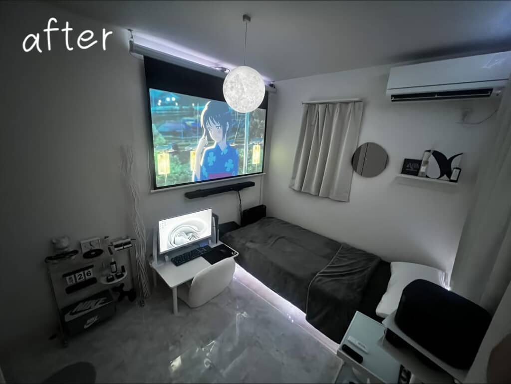 生まれ変わった部屋（アフター）