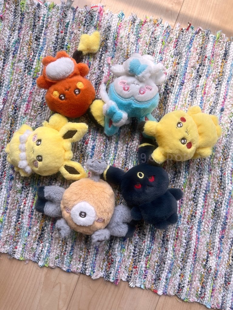 ポケモンのぬいぐるみを「ちいかわ」風にアレンジすると