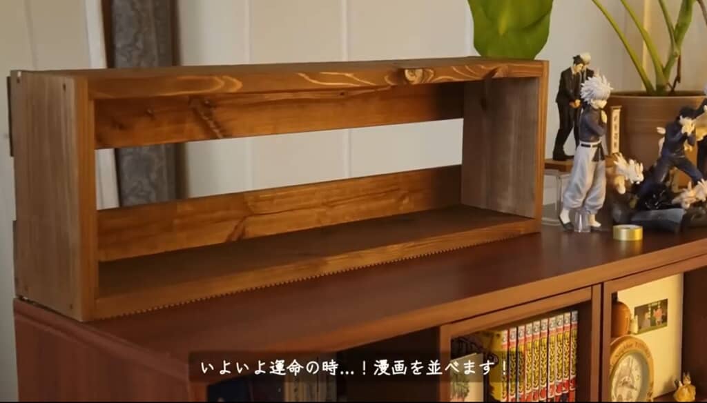 大人買いした『ハイキュー!!』を並べるために新しい棚を購入！