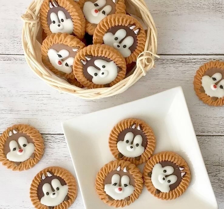 チップ＆デールに！（画像提供：ひなのさん／@hinagi_cookies）