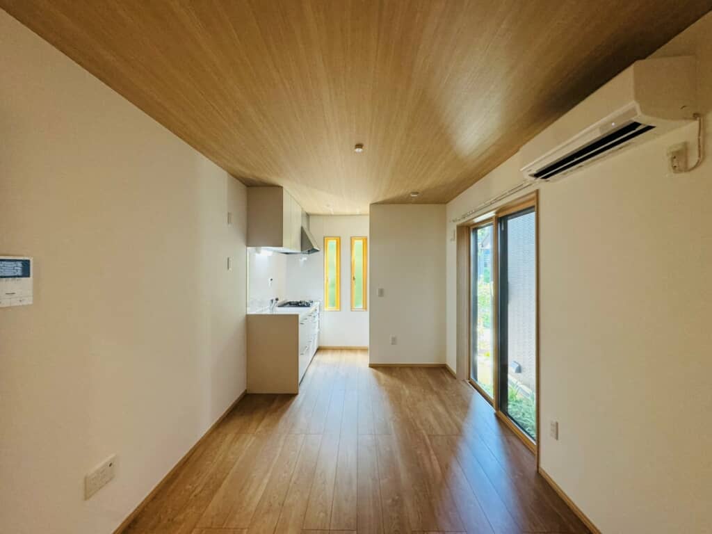 広々して見えます