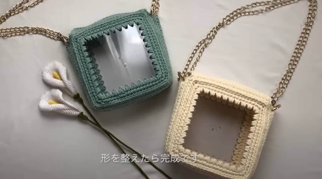 カラビナにストラップを通したら完成です