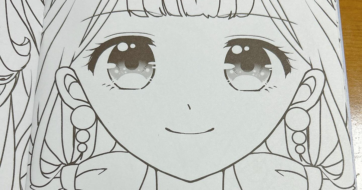 36歳ママがセリアの塗り絵に夢中になったら……「え、すご！」　思わぬ仕上がりに「天才すぎます」「ただ者ではないな」（1/3） | 絵画 ねとらぼ