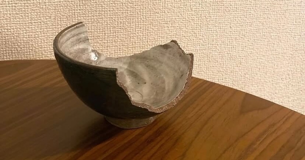お気に入りの茶碗が割れてしまった→使い方を変えて“もっとお気に入り”に　天才的発想の完成品に「風流ですね」「陶器も喜んでます」（1/3） | ライフスタイル ねとらぼ